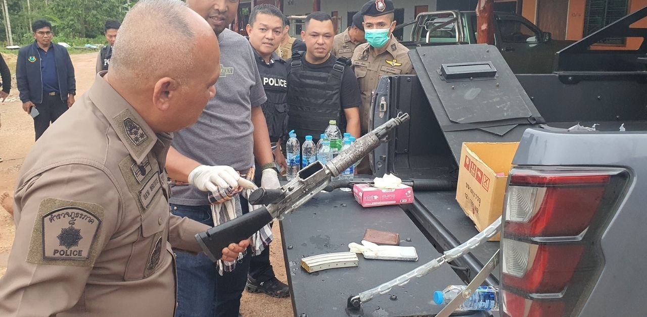 Thai man kills neighbour with M16 in Chumphon