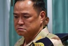 PM Anutin wipes tears while comforting soldiers injured in border landmine | Thaiger