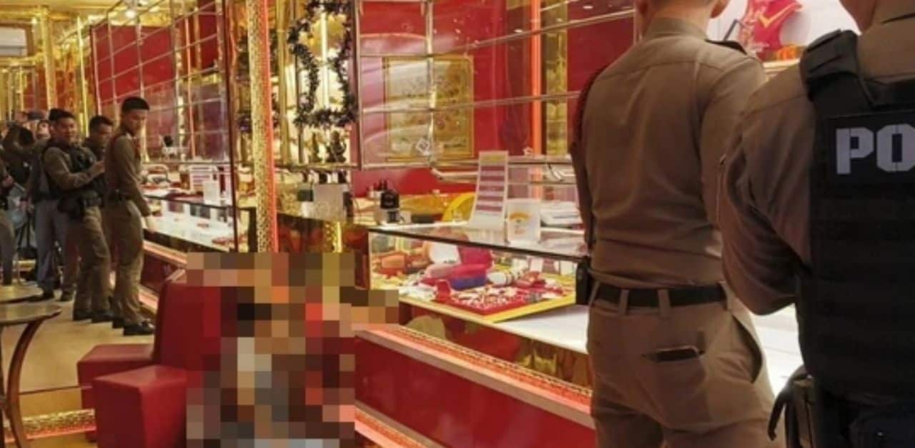 Thai man suicide after failed robbery at gold shop
