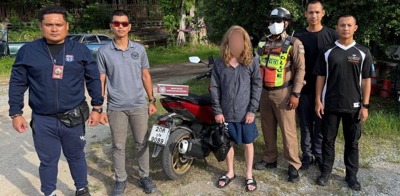 Foreigner arrested in Phuket over dangerous driving