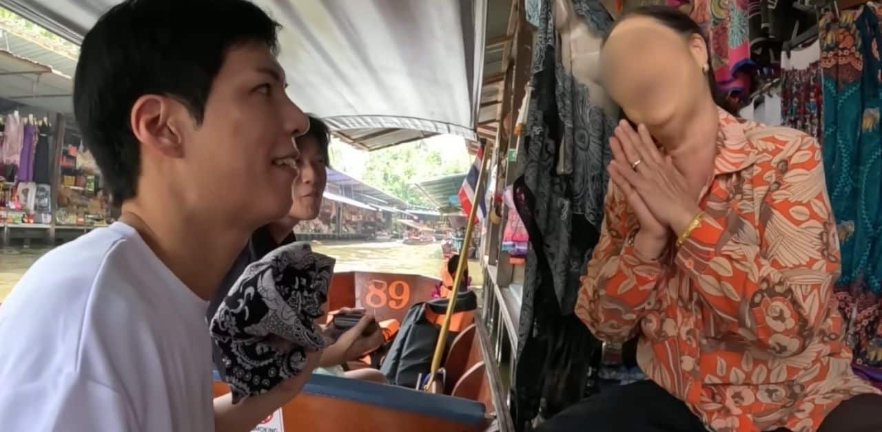 Thai vendor fined 2,000 baht after allegedly overcharging South Korean YouTubers | Thaiger