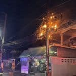 Blazing cables and explosions jolt Pattaya neighbourhood | Thaiger
