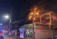 Blazing cables and explosions jolt Pattaya neighbourhood | Thaiger