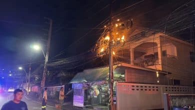 Blazing cables and explosions jolt Pattaya neighbourhood | Thaiger