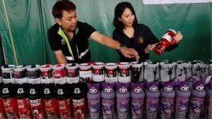 Laughing gas haul worth 44 million baht seized in Bangkok | Thaiger