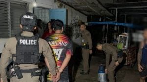 Pattaya locals catch gas thief in midnight CCTV sting | Thaiger