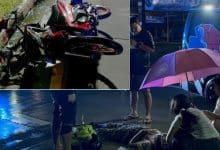Pattaya biker fights for life after smashing into garbage truck | Thaiger
