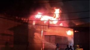 Bangkok warehouse erupts in fireball and explosions overnight | Thaiger