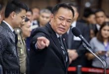 PM Anutin storms off after question on scandal-hit deputy | Thaiger