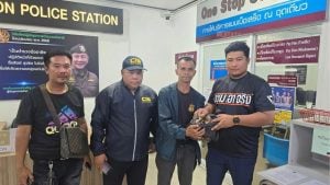 Repeat wildlife snapper caught again at Karon night market | Thaiger