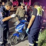 Pattaya motorbike crash kills 2 in freak handlebar tangle | Thaiger