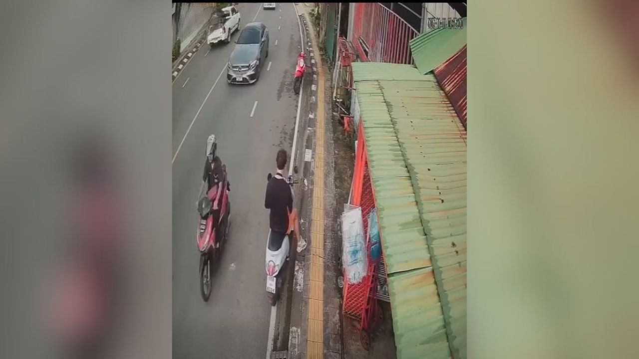 Foreigner steals motorbike in Phuket after petting dog (video) | Thaiger