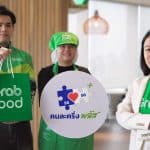 Grab and LINE MAN orders soar under state co-pay scheme | Thaiger