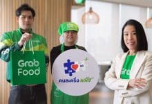 Grab and LINE MAN orders soar under state co-pay scheme | Thaiger