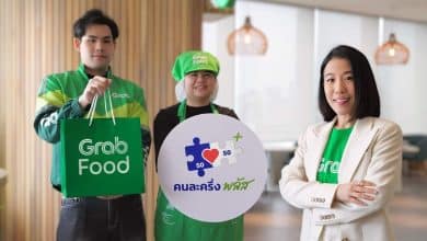 Grab and LINE MAN orders soar under state co-pay scheme | Thaiger