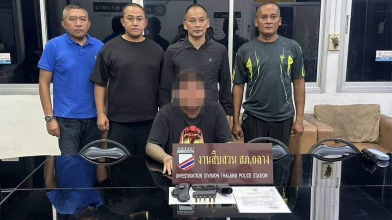 Phuket knife threat ends with man shot in leg during clash | Thaiger