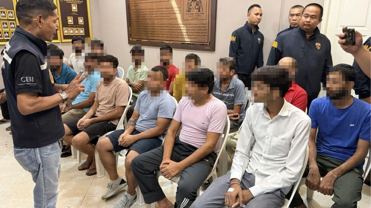 Immigration raid in Pattaya nets 15 Indian visa offenders | Thaiger