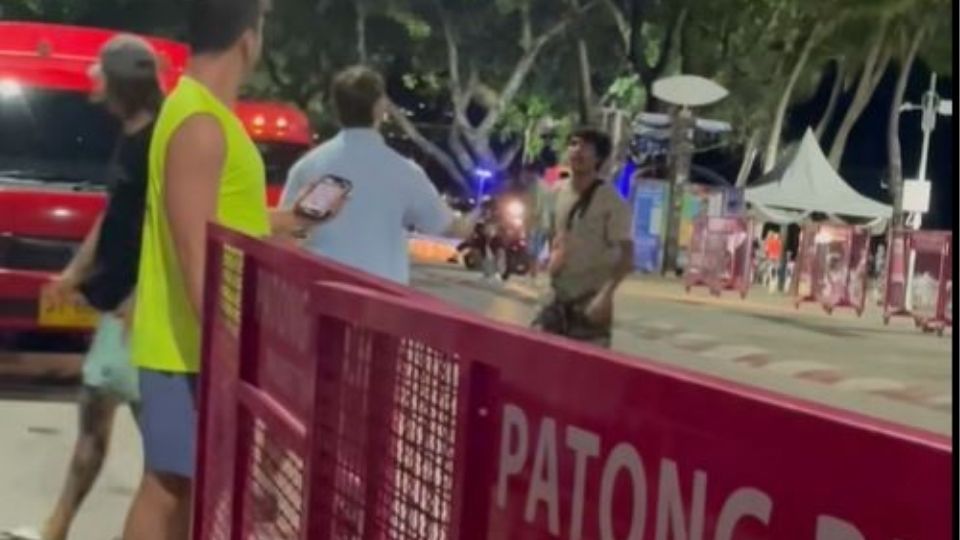 Tourist attacked on Bangla Road just metres from police box (video) | News by Thaiger