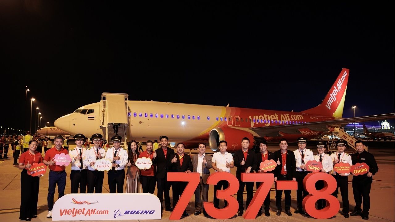 Vietjet Thailand lands first Boeing 737 to boost Asia routes | Thaiger