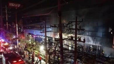 Bangkok car showroom blaze destroys 3 vehicles | Thaiger