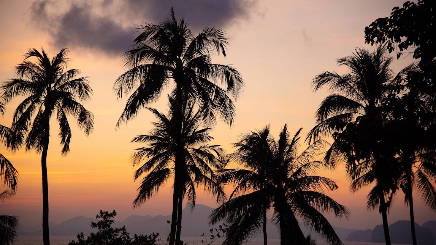 Sunset at Koh Yao Noi
