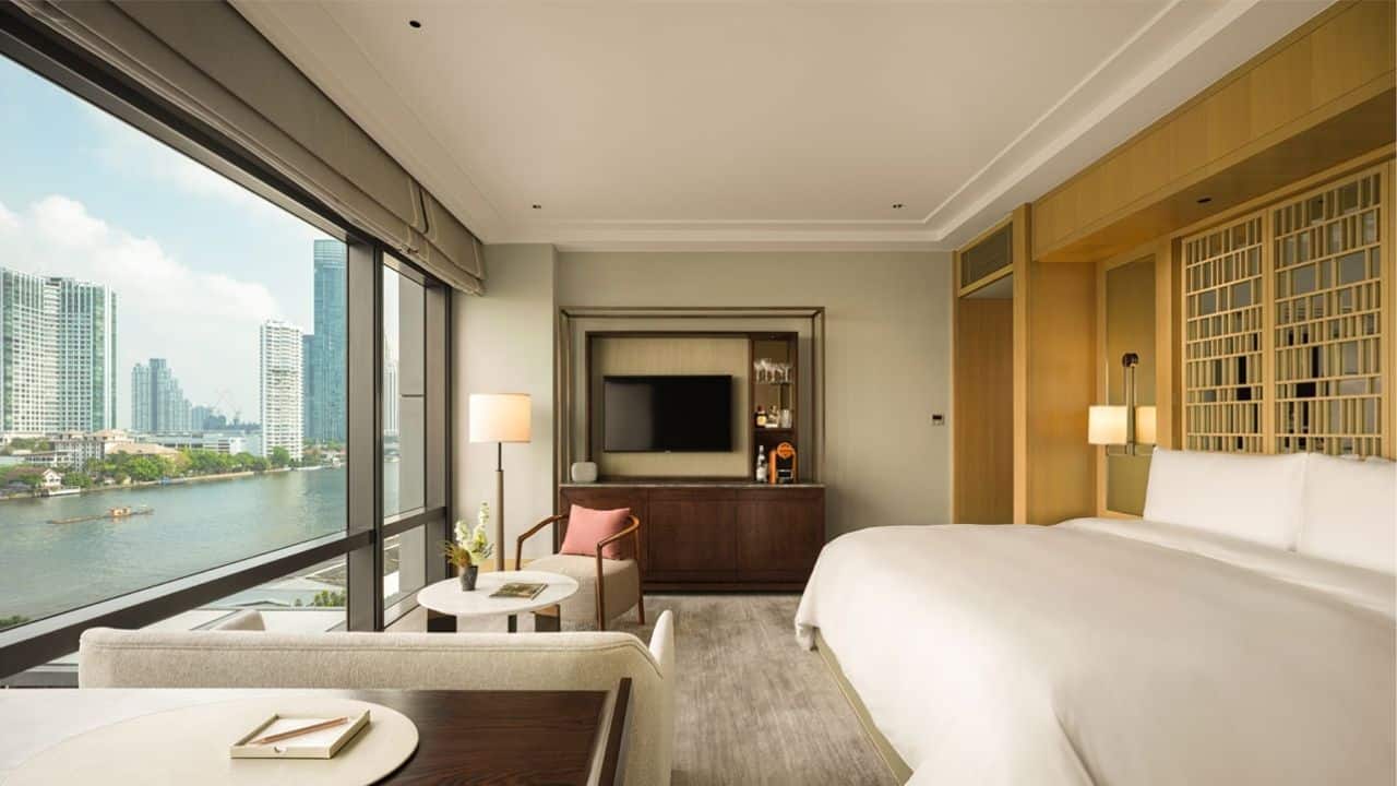 Riverfront room of Capella Bangkok | Photo taken from Capella Hotel and Resorts website