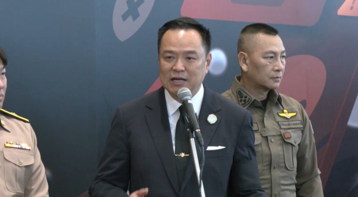 Prime Minister Anutin discusses security concerns regarding Cambodian migrant workers in Thailand.