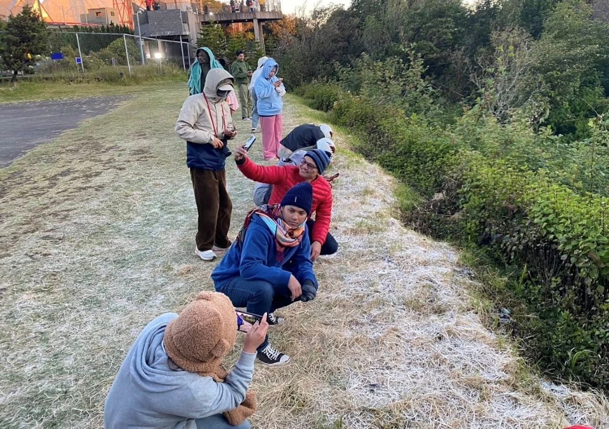 Doi Inthanon frost dips to -4.9°C, temps continue to fall | Thaiger