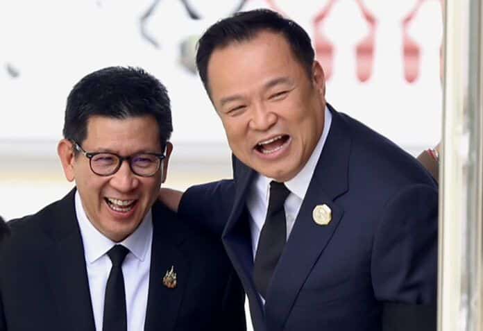 Bhumjaithai names 3 PM hopefuls in leadership shakeup | News by Thaiger