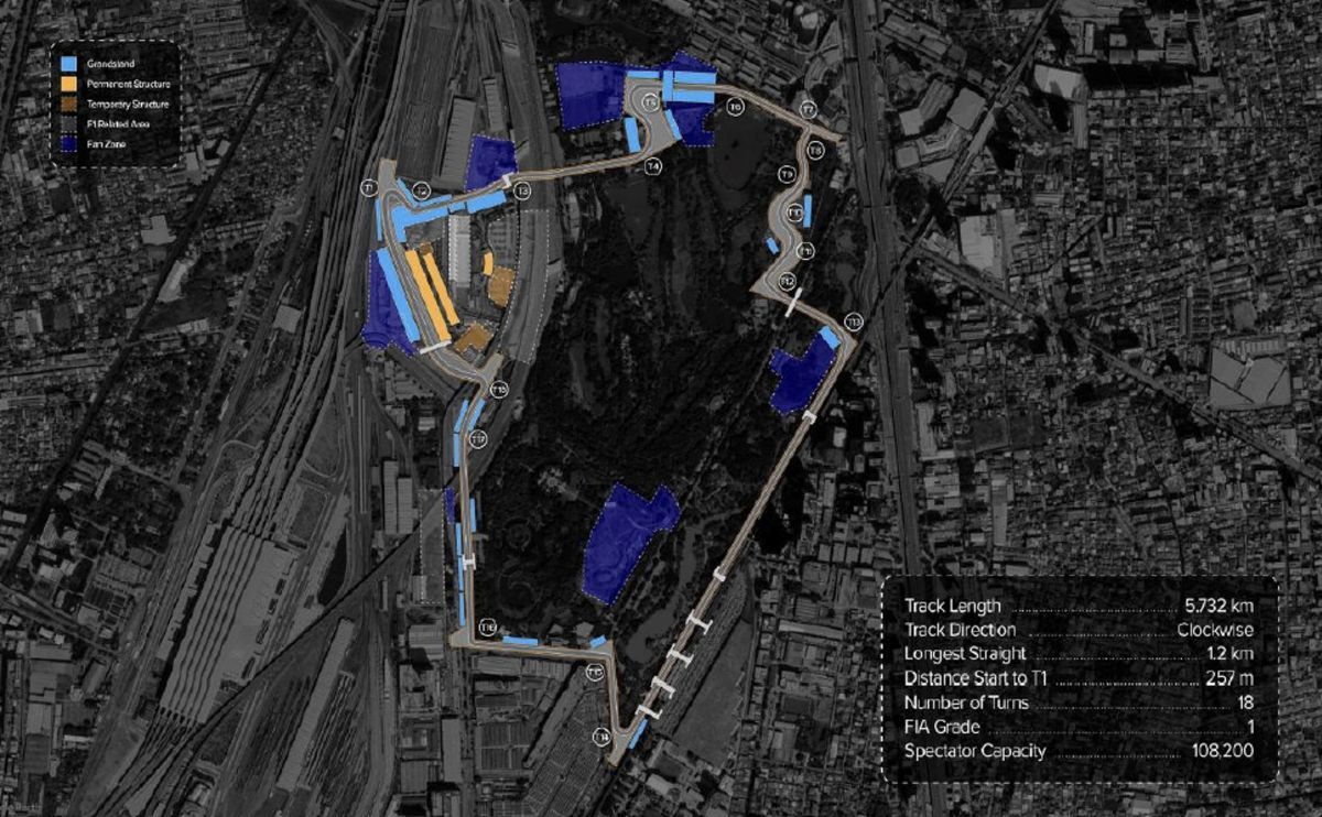 Thailand unveils proposed F1 circuit layout for Chatuchak, Bangkok | Thaiger