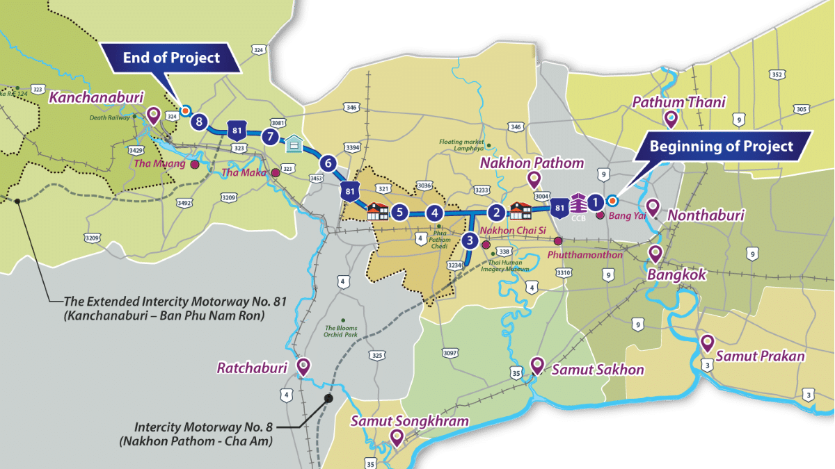 New M81 motorway bans bikes, motorcycles, tractors | News by Thaiger