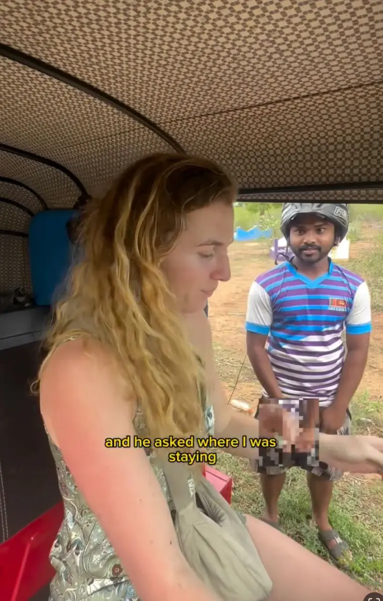 Molly, known as molsgonewild, shares her experience of harassment during solo travel in Sri Lanka.