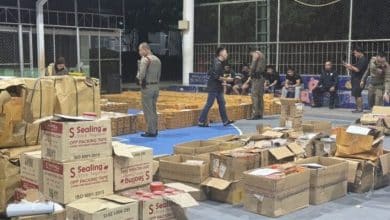 Phuket warehouse raid uncovers scam with 20,000 items seized | Thaiger