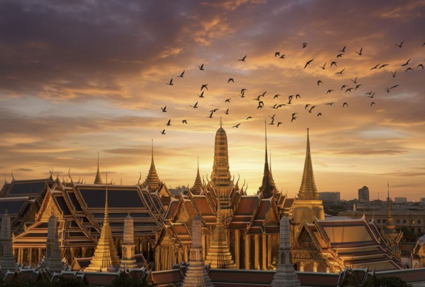 Wat Phra kaew in evening