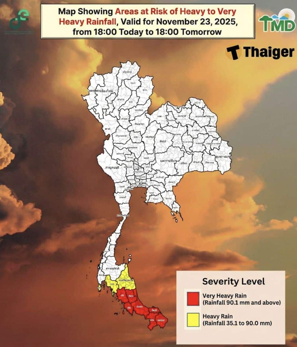 Hat Yai flood hit by heaviest rainfall in 300 years | News by Thaiger