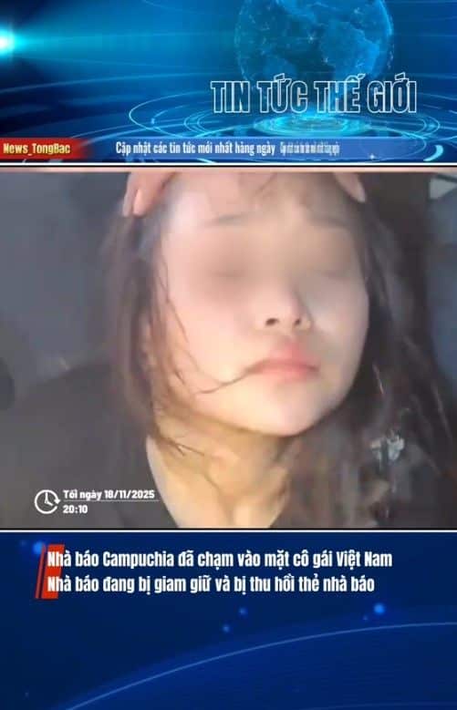 The incident highlights concerns over human rights and the treatment of female detainees in Cambodia.