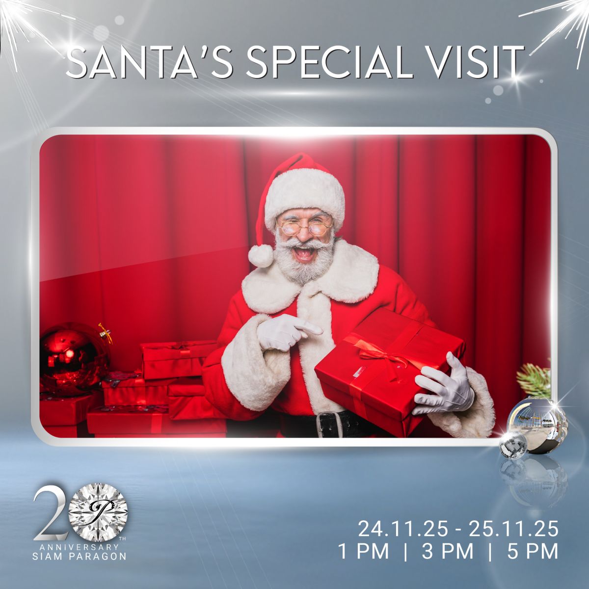 Siam Paragon The Magical Celebration 2026 celebrates 20 years with festive spectacles | News by Thaiger