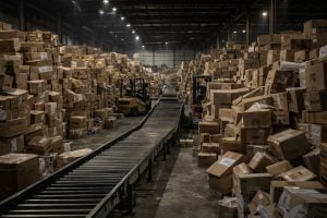 Staff shortage paralyze delivery network as thousands of parcels pile up | Thaiger