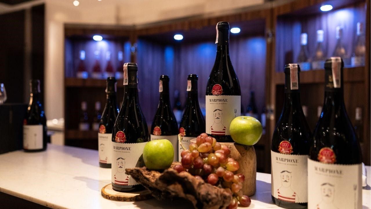 Diners can enjoy a variety of wines that enhance the flavors of their meals at VIU.