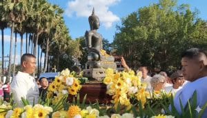 Historic Buddha statue returns to Phayao after 65 years | Thaiger