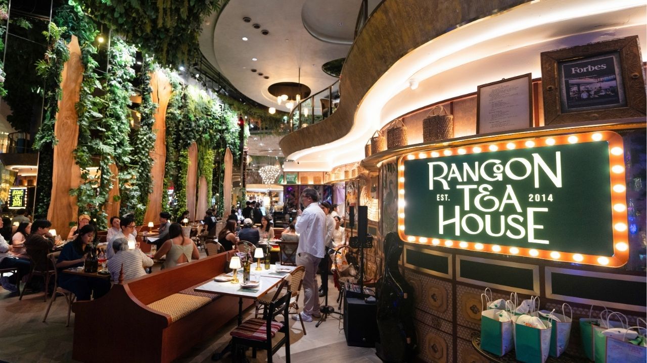 Rangoon Tea House celebrates its ICONSIAM debut with a cultural showcase of tea, music & modern Burmese flavours | Thaiger