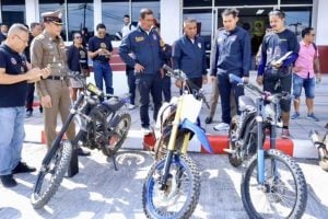 Motorbike theft gang busted in Phuket after series of robberies | Thaiger