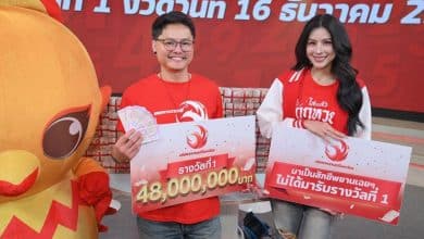Two lucky Lottery Plus buyers claim 48 million baht first prize | Thaiger