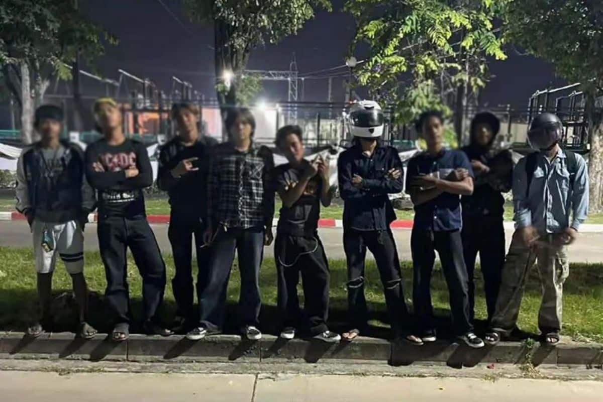 Three Cambodian youths arrested after explosive stunt in Rayong | Thaiger