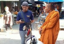 Impostor monk busted in Ang Thong for drugs and donation scam | Thaiger