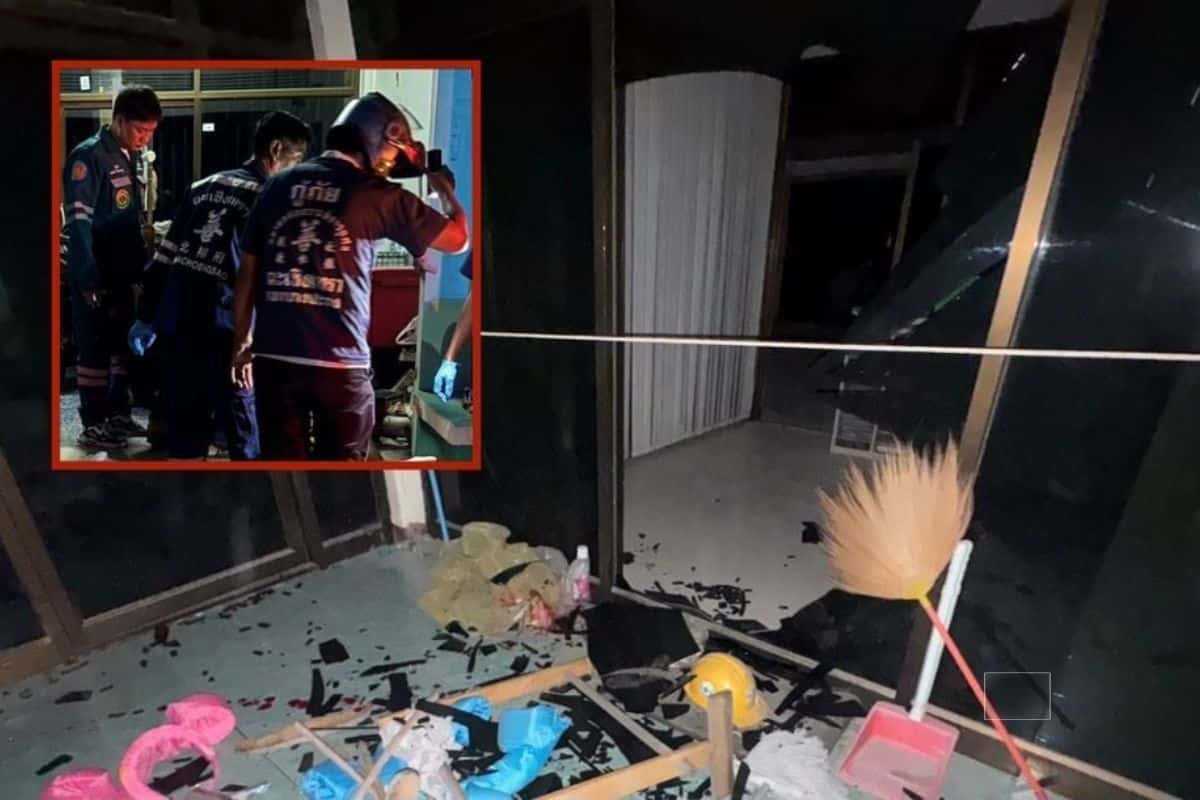 Thief dies after smashing through glass in Chachoengsao home | Thaiger