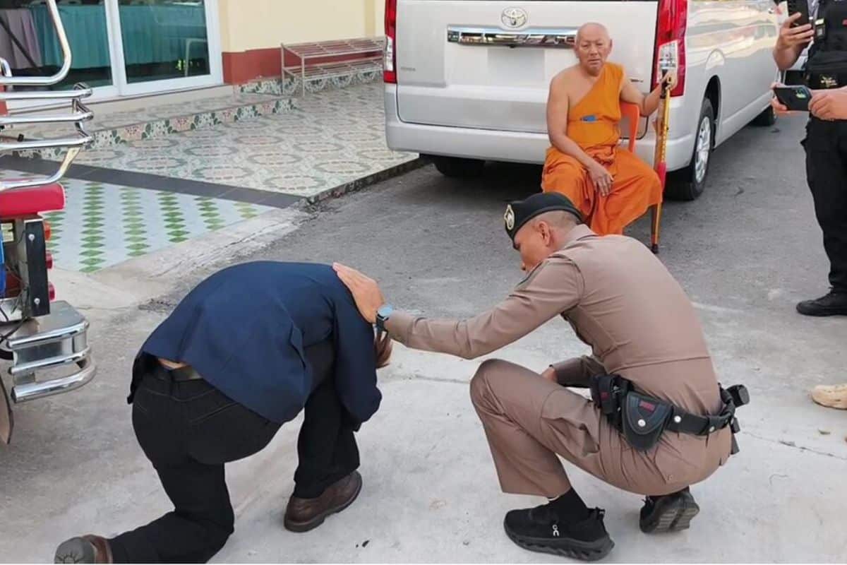 Police called after Japanese man disrupts Udon Thani temple | Thaiger