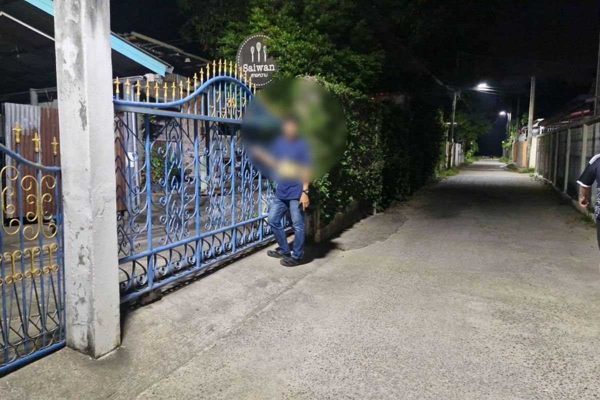 Пастух устроил хаос в пекарне в Банг Ламунг