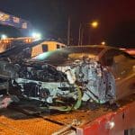 Lamborghini crashes into power pole in Nonthaburi | Thaiger