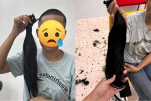 Woman scammed into shaving head in fake hair-buying scheme | Thaiger